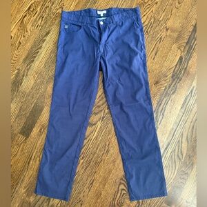Peter Millar men’s pants, 34x32, navy blue with pattern